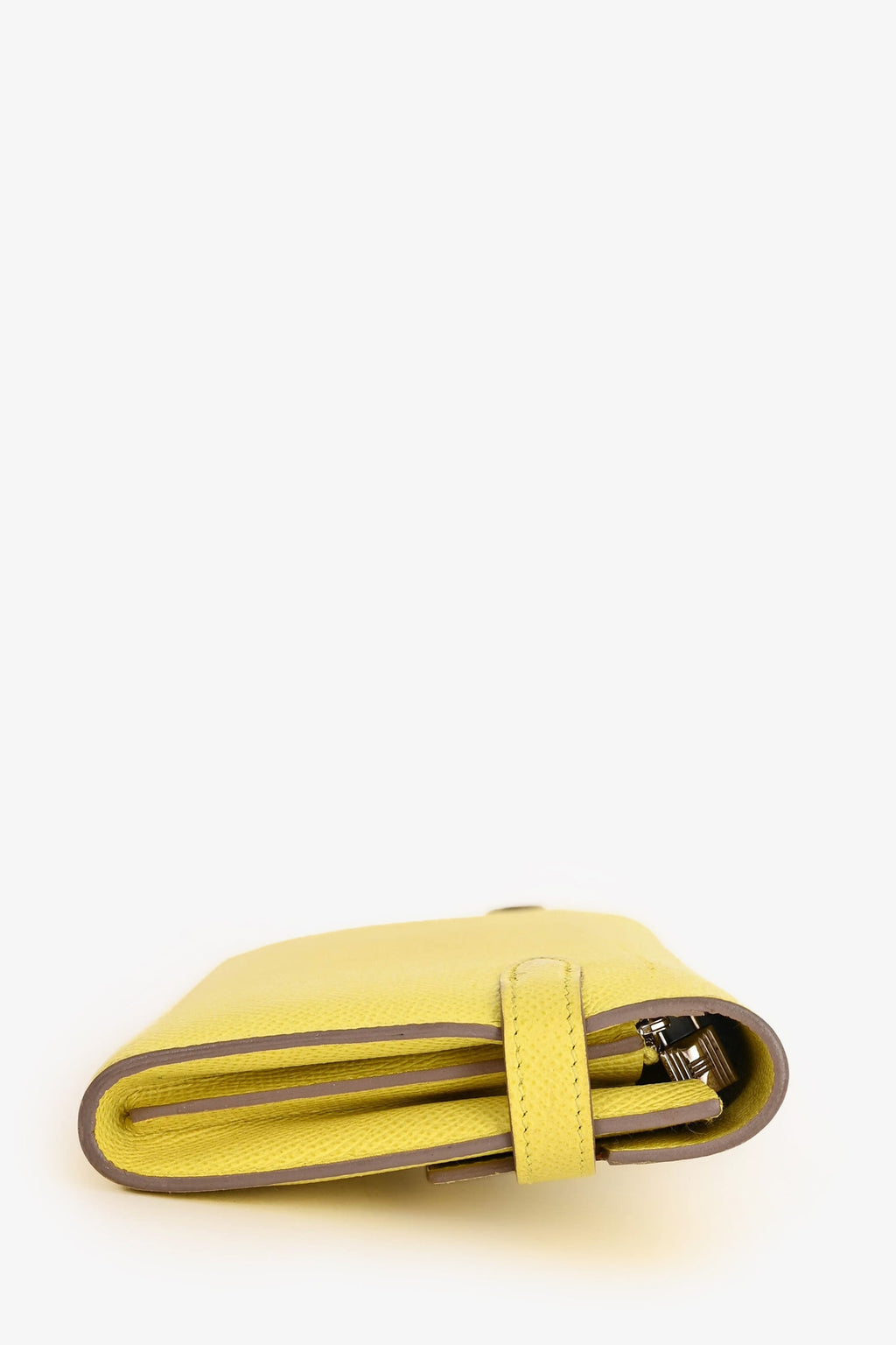 Hermès 2013 Yellow Epsom Kelly Wallet
