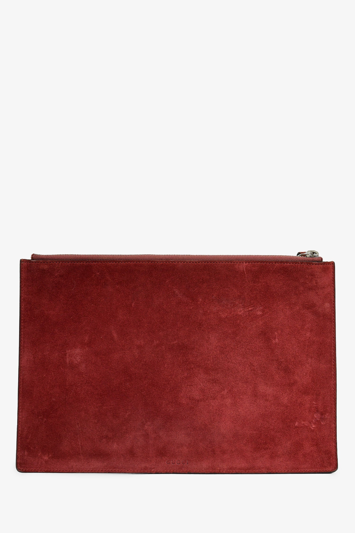 Gucci GG Supreme Blooms Large Cosmetics Zip Pouch
