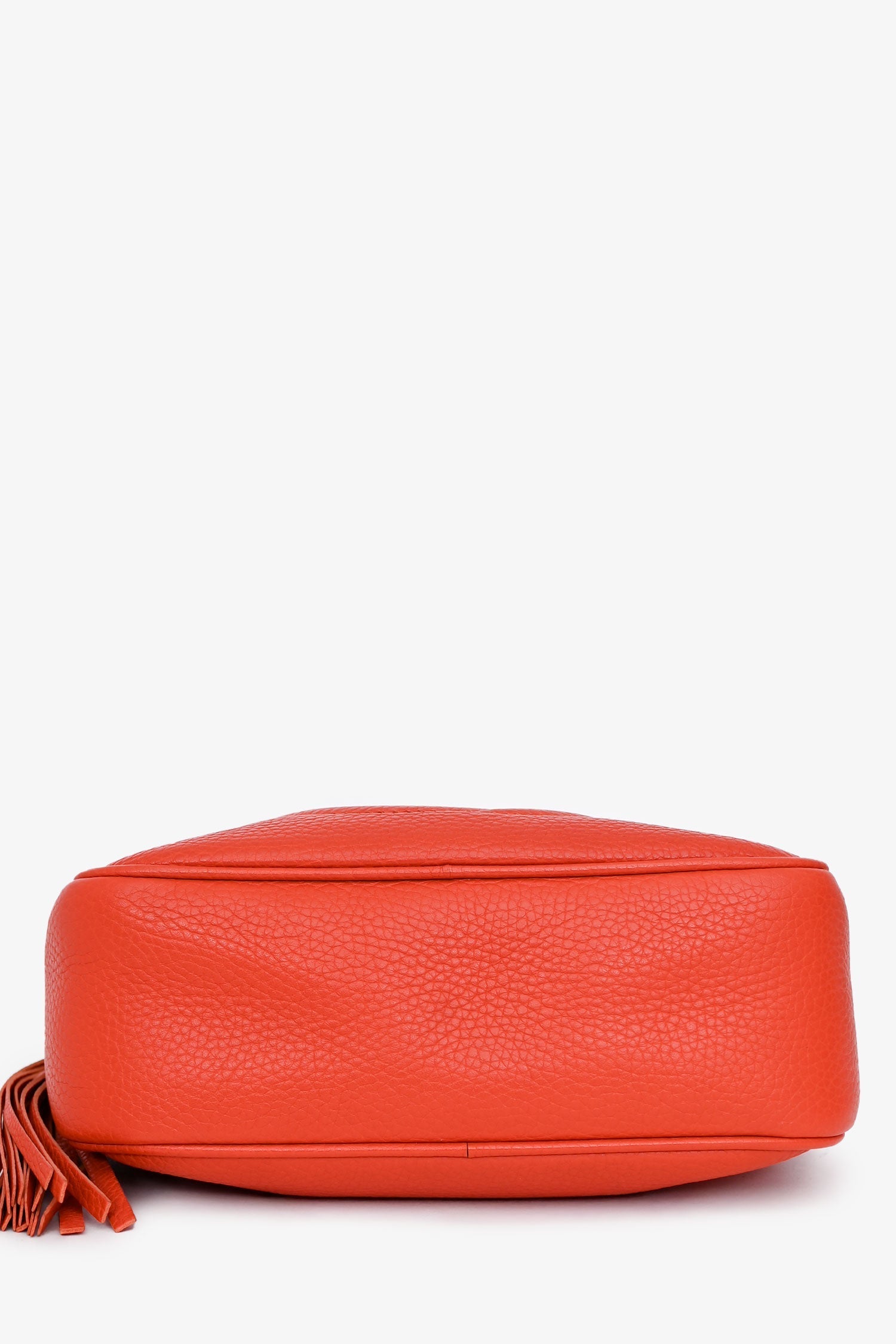 Gucci Orange Leather Soho Disco Crossbody
