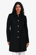 Gucci Black Wool Peacoat Size 40