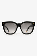 Louis Vuitton Black Acrylic Rectangular Logo Sunglasses