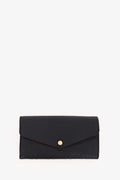 Louis Vuitton 2016 Navy Empreinte Sarah Wallet