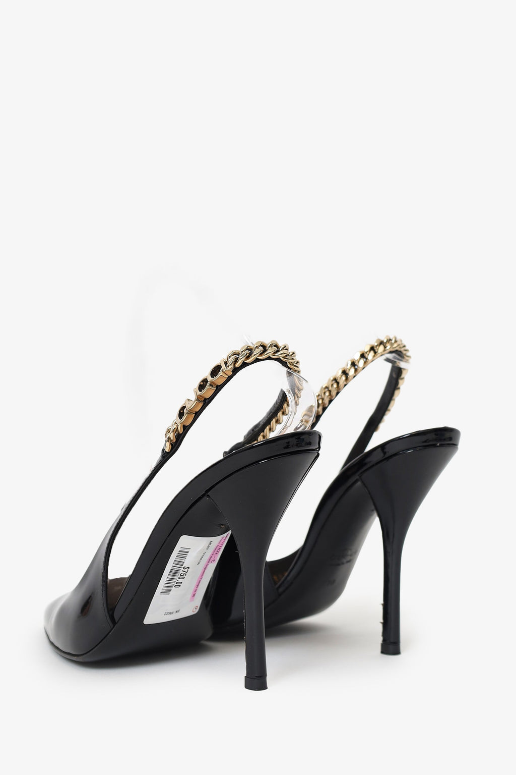Gucci Black Patent Signoria Pumps Size 38