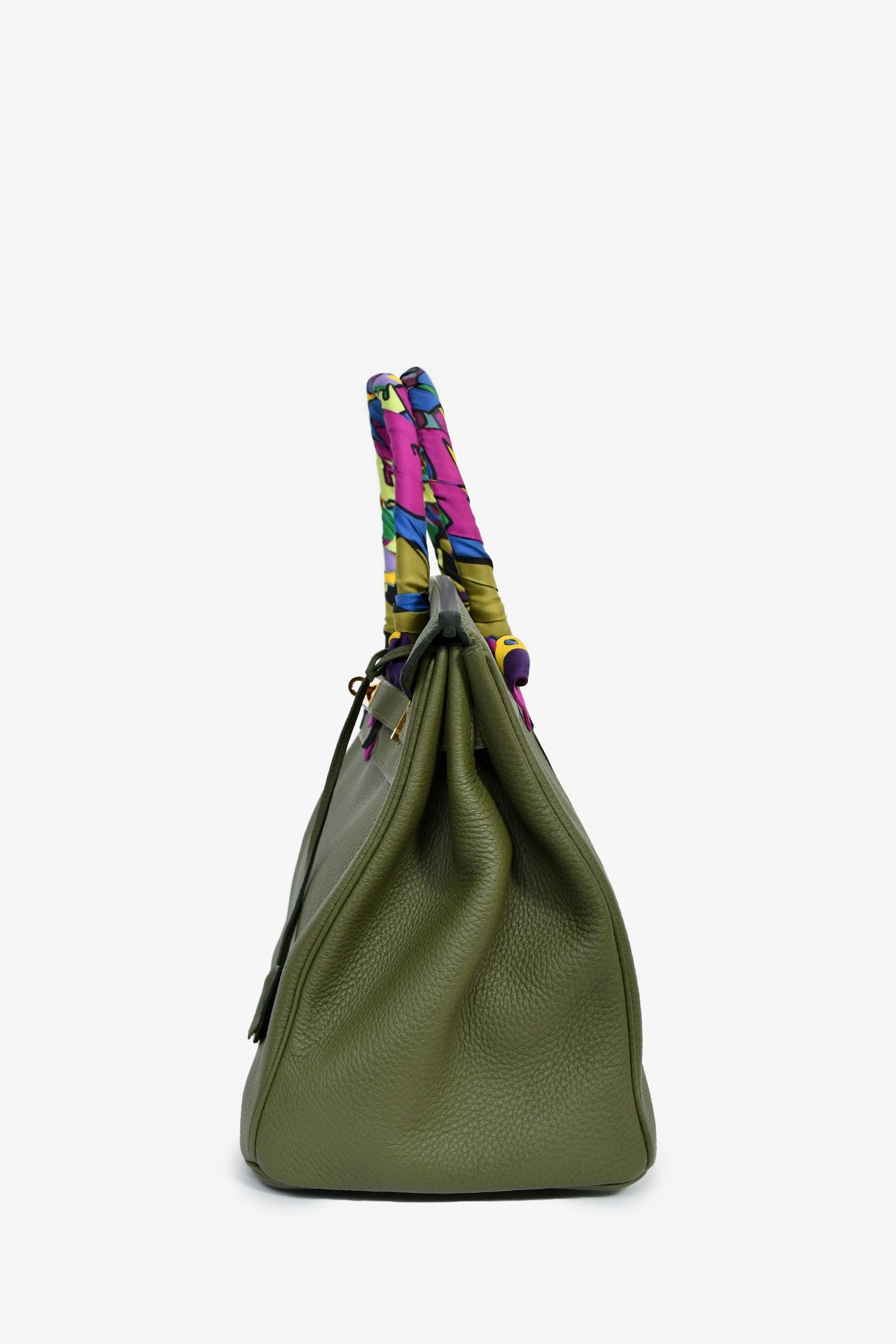 Hermès 2013 Green Canopee Togo Leather Birkin 35