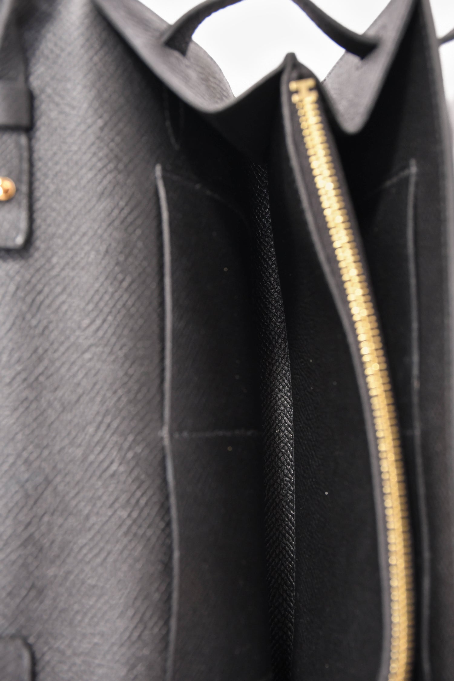 Hermès Black Epsom Leather Kelly Togo Crossbody