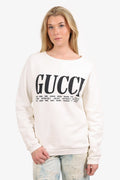 Gucci White Sweatshirt Size S