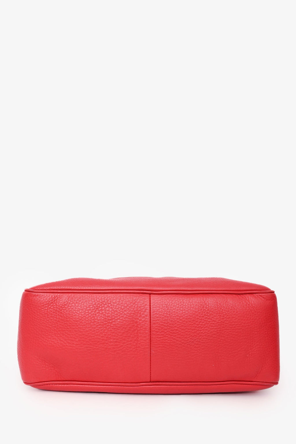 Gucci Red Leather Soho Chain Shoulder Bag