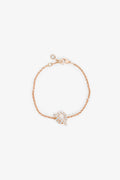 Hermès 18K Rose Gold Diamond Finesse Bracelet