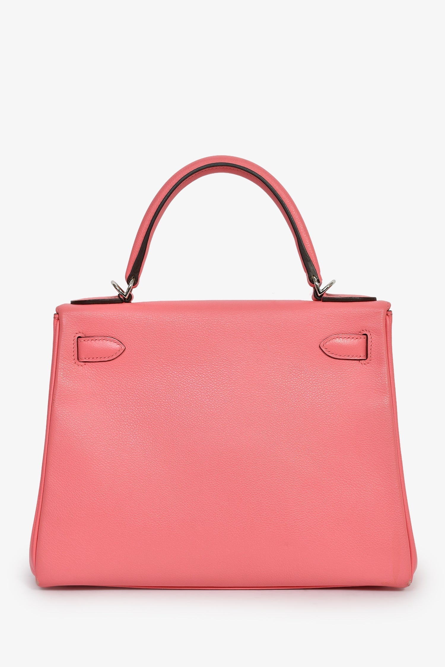 Hermès 2020 Rose D'Ete Evercolour Leather Verso Chevre Kelly Retourne 28