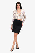 Gucci 2005 Black Midi Skirt Size 40
