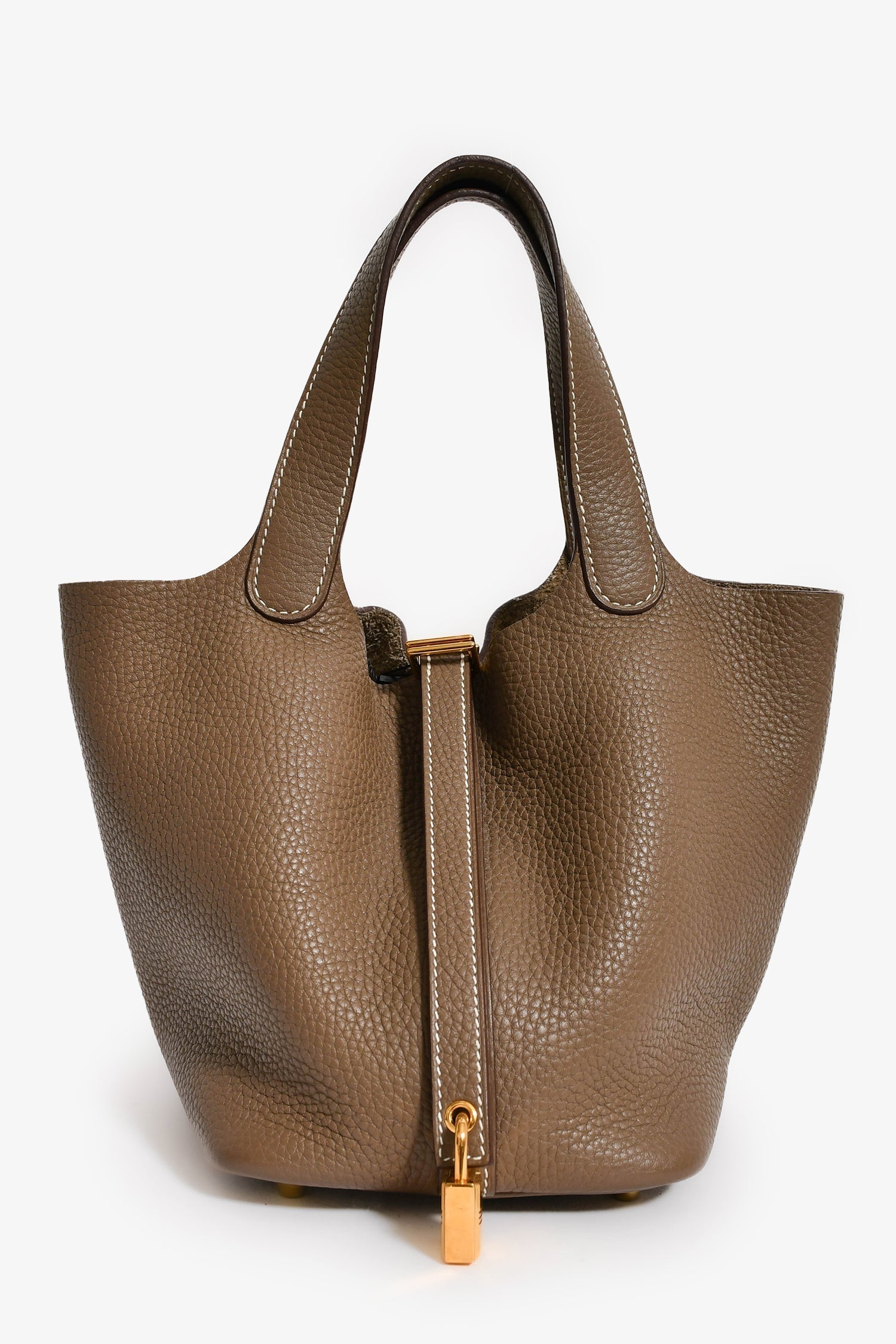 Hermès 2020 Etoupe Clemence Picotin 18