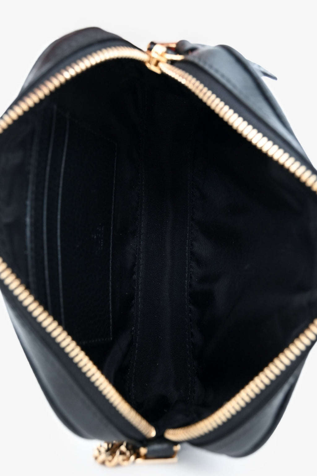 Gucci Black GG Marmont Mini Camera Bag