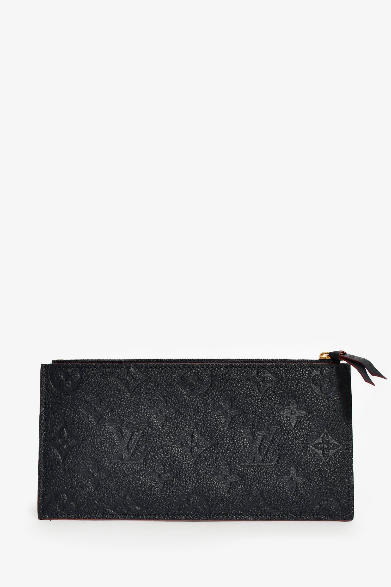 Louis Vuitton 2017 Navy/Red Leather Empriente Felicie Crossbody Bag