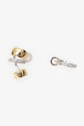 Pre-Loved Chanel™ 18K Gold Coco Crush Quilted Motif Earrings