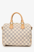 Louis Vuitton 2023 Damier Azur Speedy Bandoulière 25 With Strap