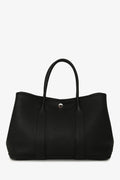 Hermès Black Negonda Leather Garden Party 30