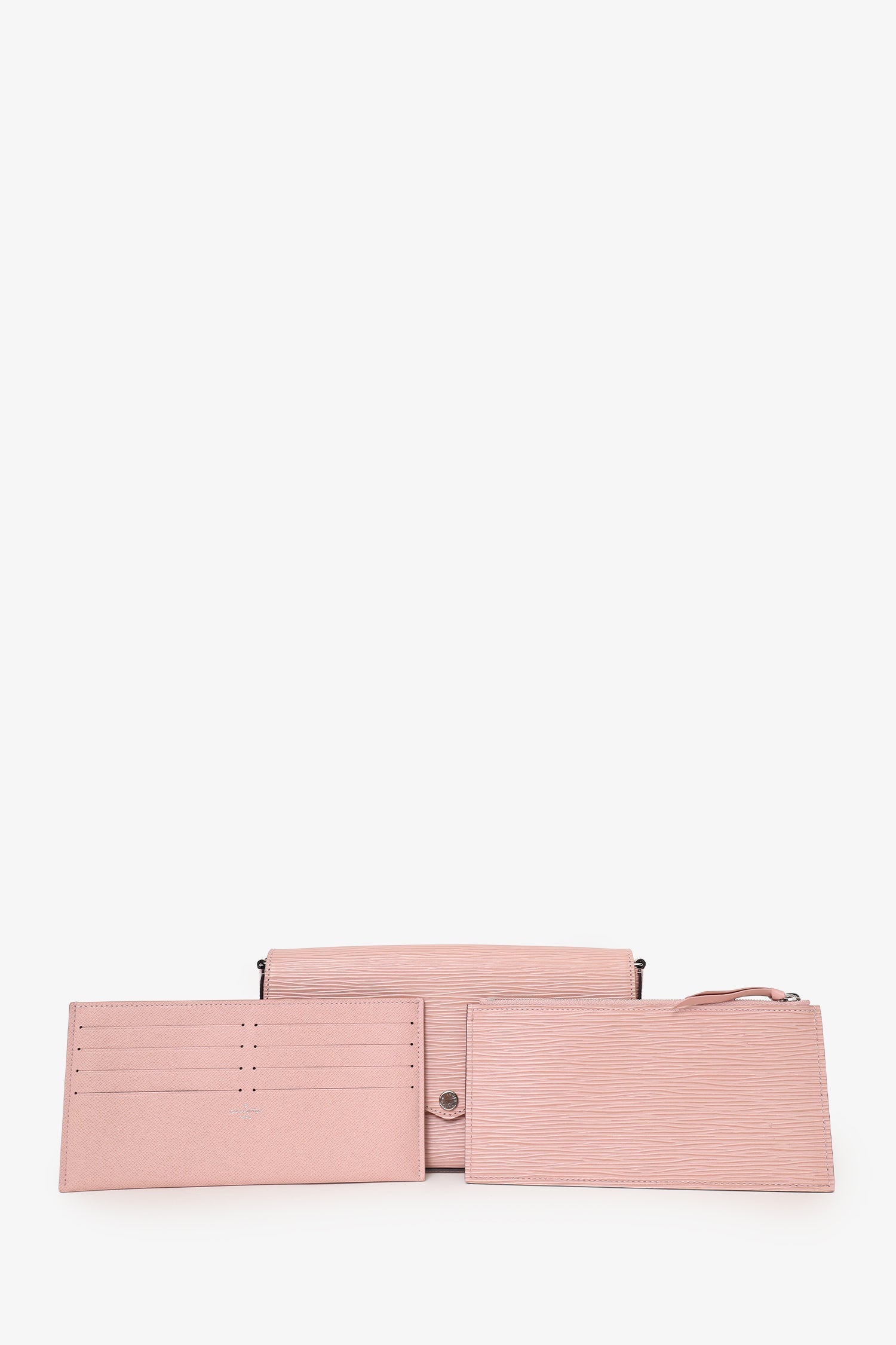 Louis Vuitton 2020 Pink Epi Leather Félicie Pochette Crossbody