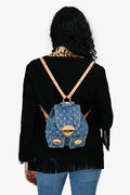 Louis Vuitton Blue Denim Monogram Mini Venice Backpack