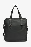 Hermès 2014 Black Evergrain Leather 'Hebdo' Messenger Bag