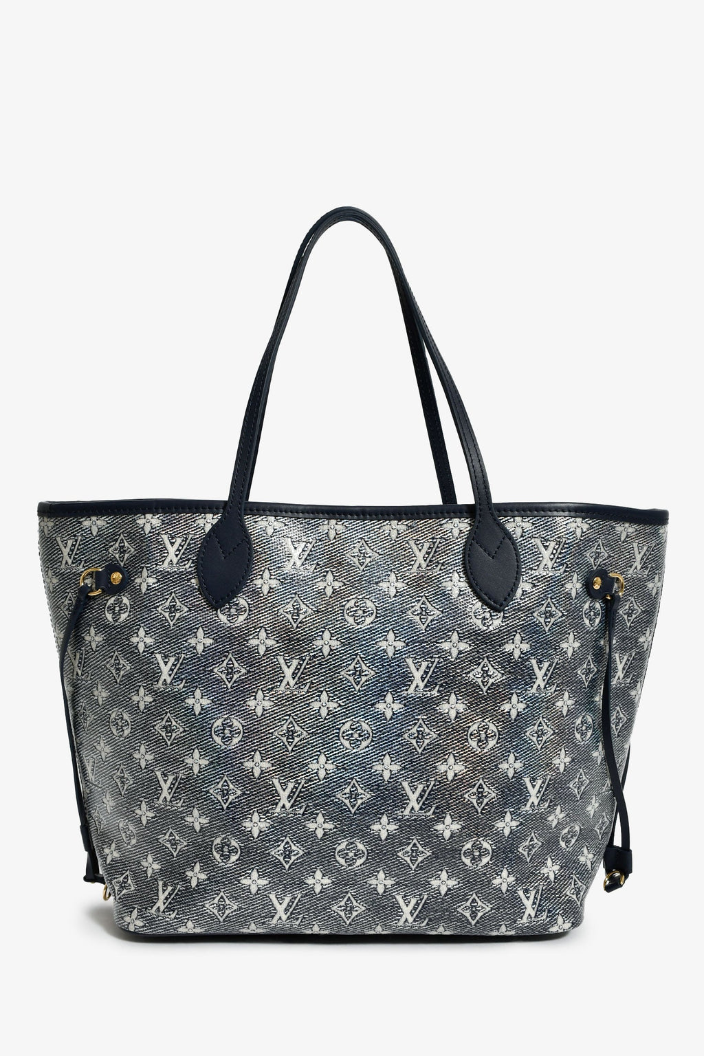 Louis Vuitton Iridescent Blue Monogram MM Neverfull