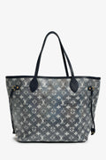 Louis Vuitton Iridescent Blue Monogram MM Neverfull