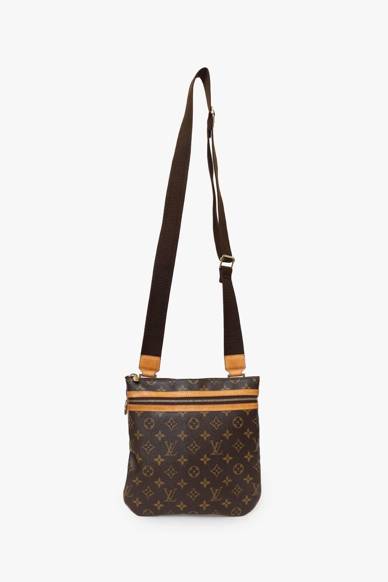 Louis Vuitton 2005 Monogram Bosphore Pochette Crossbody