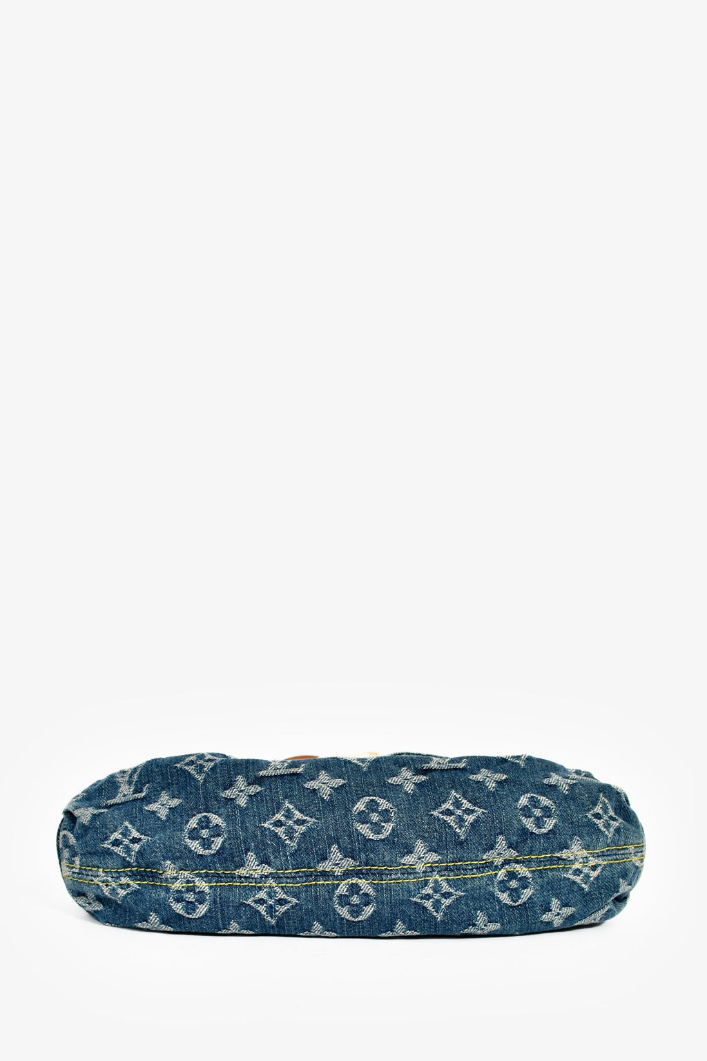 Louis Vuitton 2005 Denim Monogram Pleaty Shoulder Bag