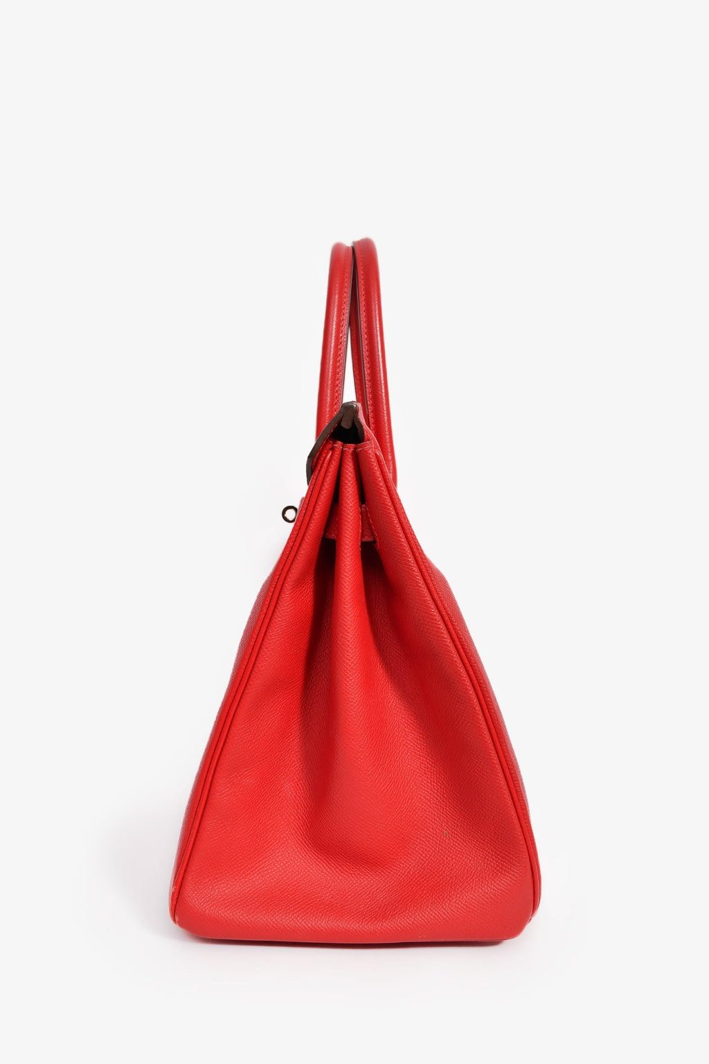 Hermès 2013 Rouge Epsom Leather Birkin 35