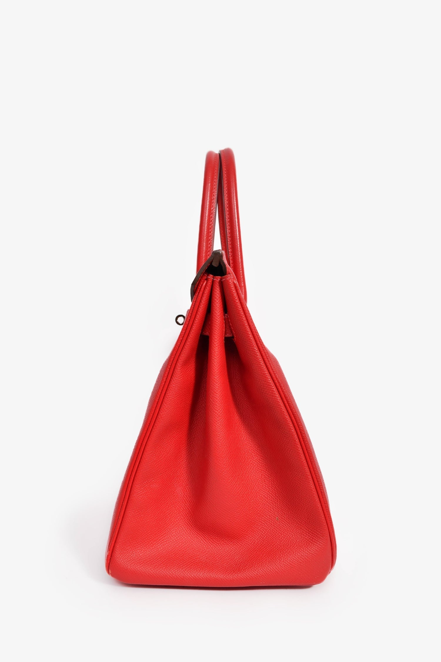 Hermès 2013 Rouge Epsom Leather Birkin 35