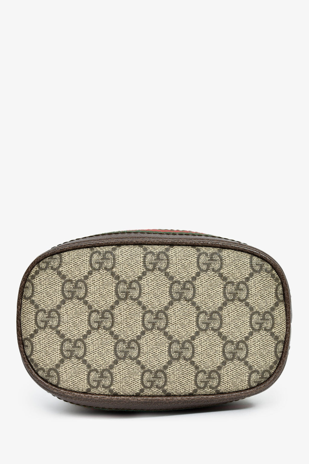 Gucci GG Supreme Web Leather Trim 'Ophidia' Bucket Bag