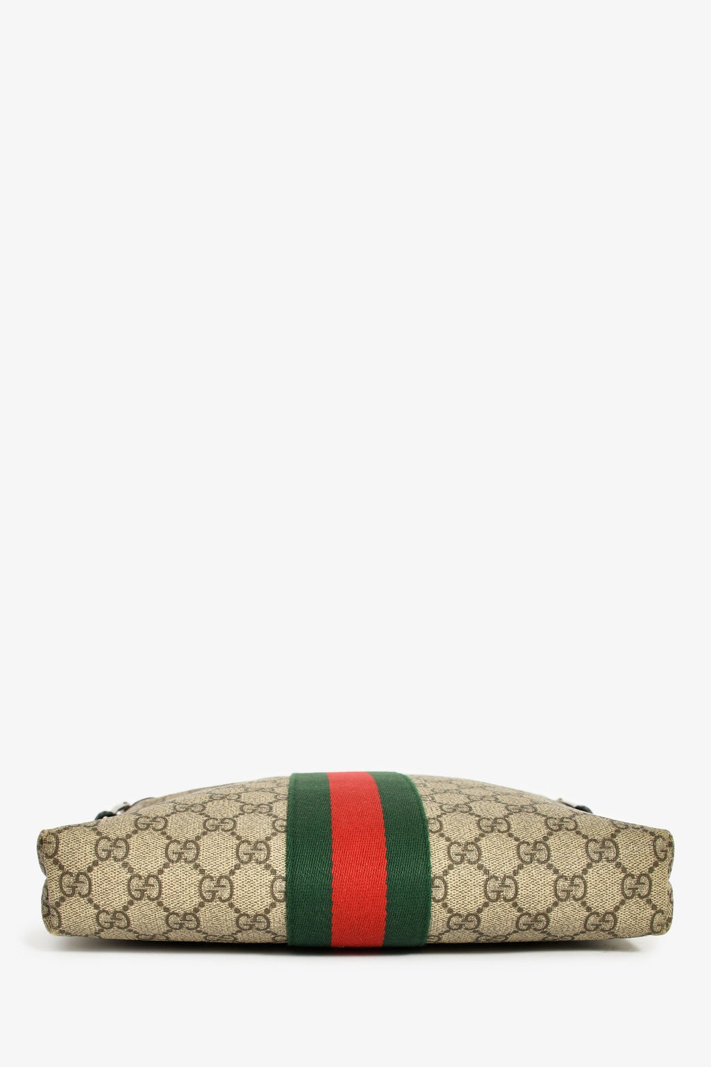 Gucci Brown/Black Canvas/Leather GG Supreme Messenger Bag