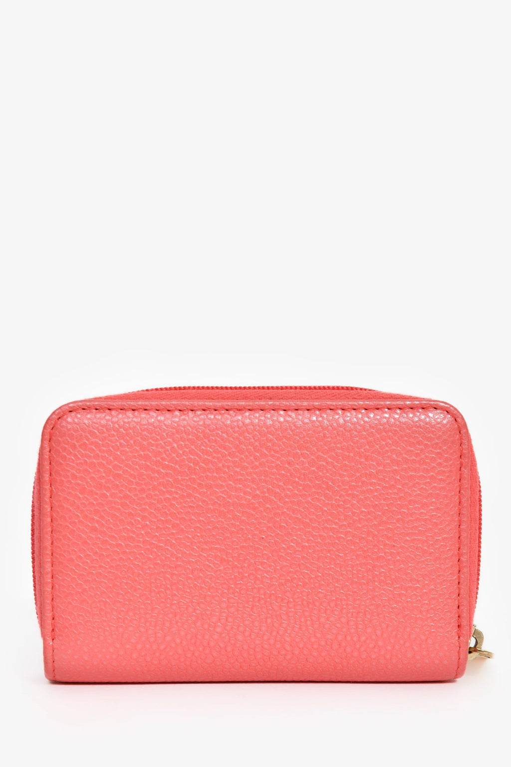 Pre-Loved Chanel™ 2018-19 Pink Caviar Leather Zip Coin Pouch