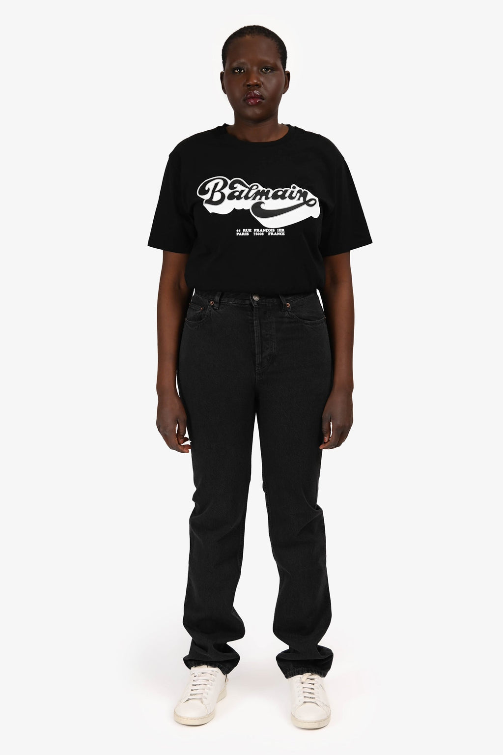 Saint Laurent 2024 Dark Wash Denim Straight Leg Jeans Size 31