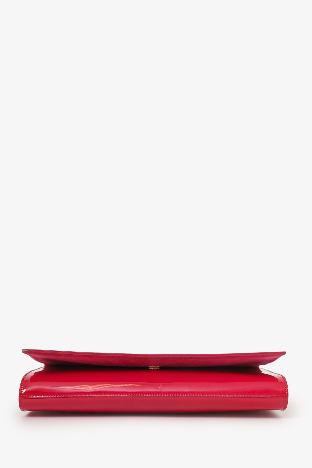 Saint Laurent Pink Patent Leather 'Belle de Jour' Clutch