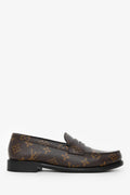 Louis Vuitton Monogram Canvas/Leather Loafers Size 37