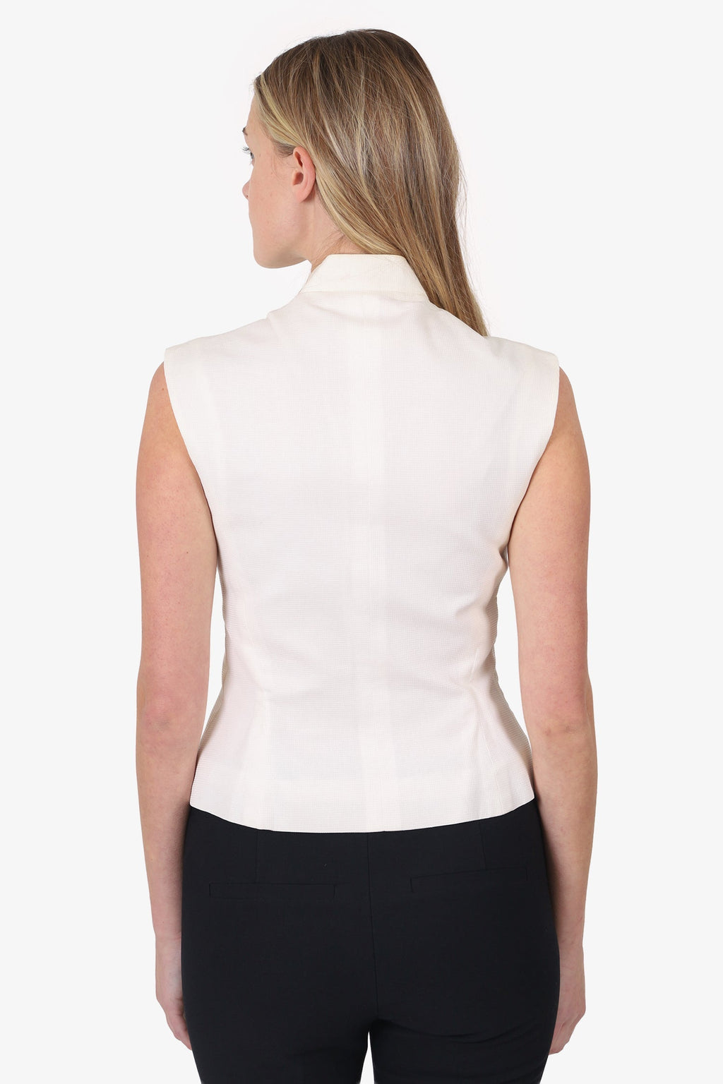 Saint Laurent Cream Vest Size 42