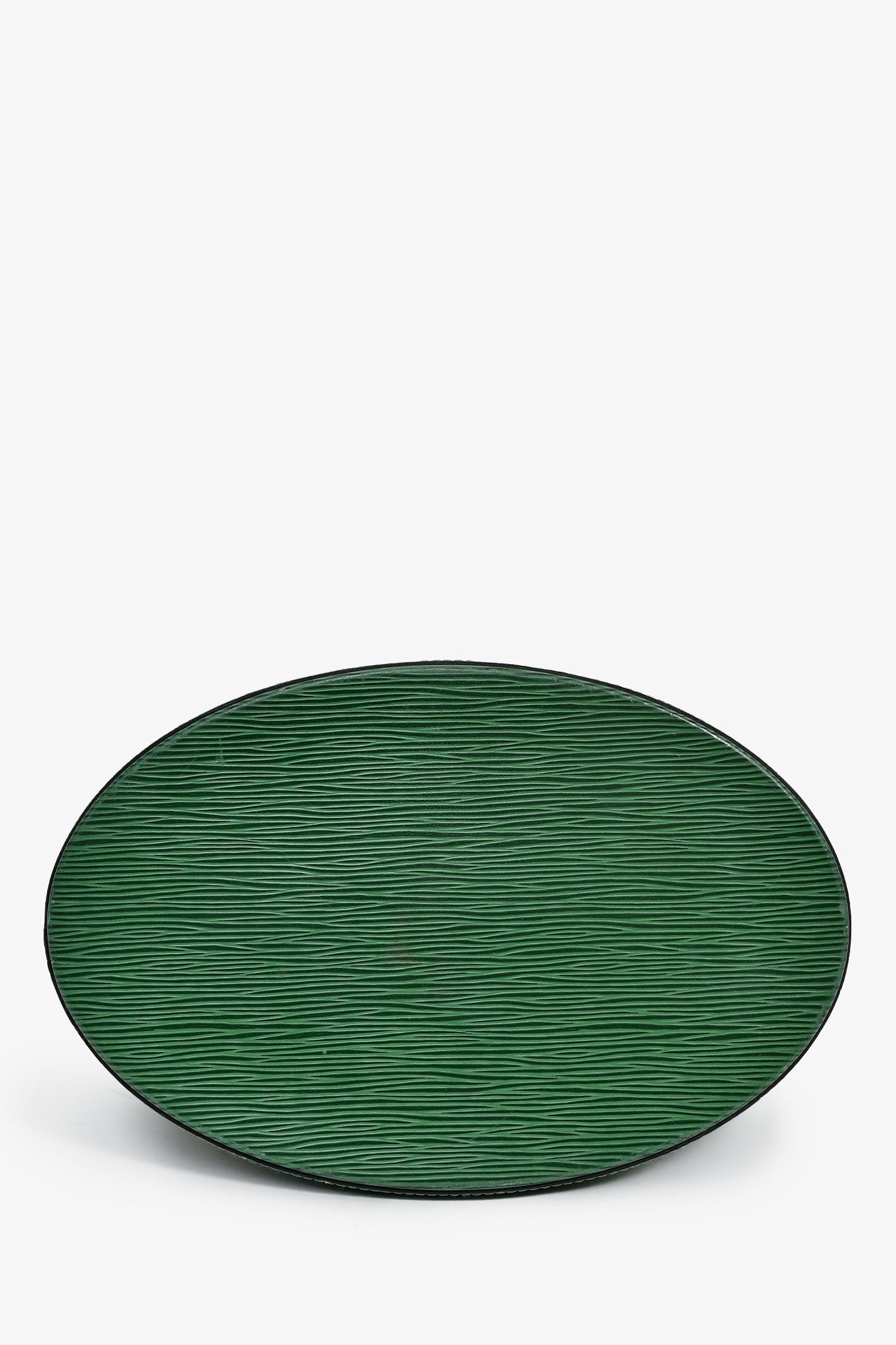 Louis Vuitton 1995 Green Epi Leather 'Cluny' Shoulder Bag