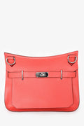 Hermès 2015 Orange Clemence Leather Jypsiere 31