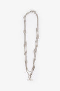 Hermès Sterling Silver Farandole 160 Necklace