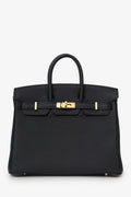 Hermès 2024 Black Leather Birkin 25 GHW
