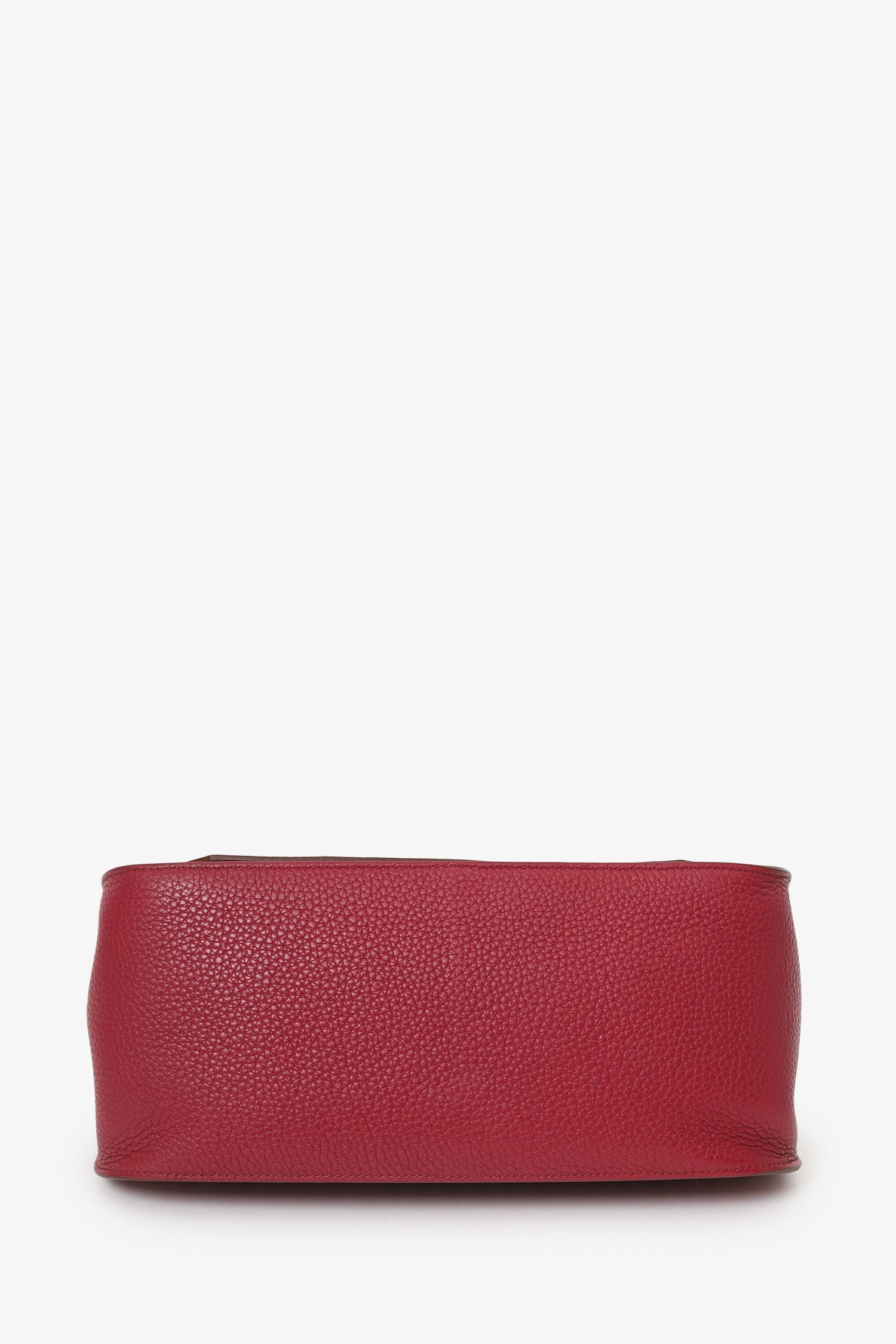 Hermès 2014 Rouge Garance Clemence Leather Jypsiere 31