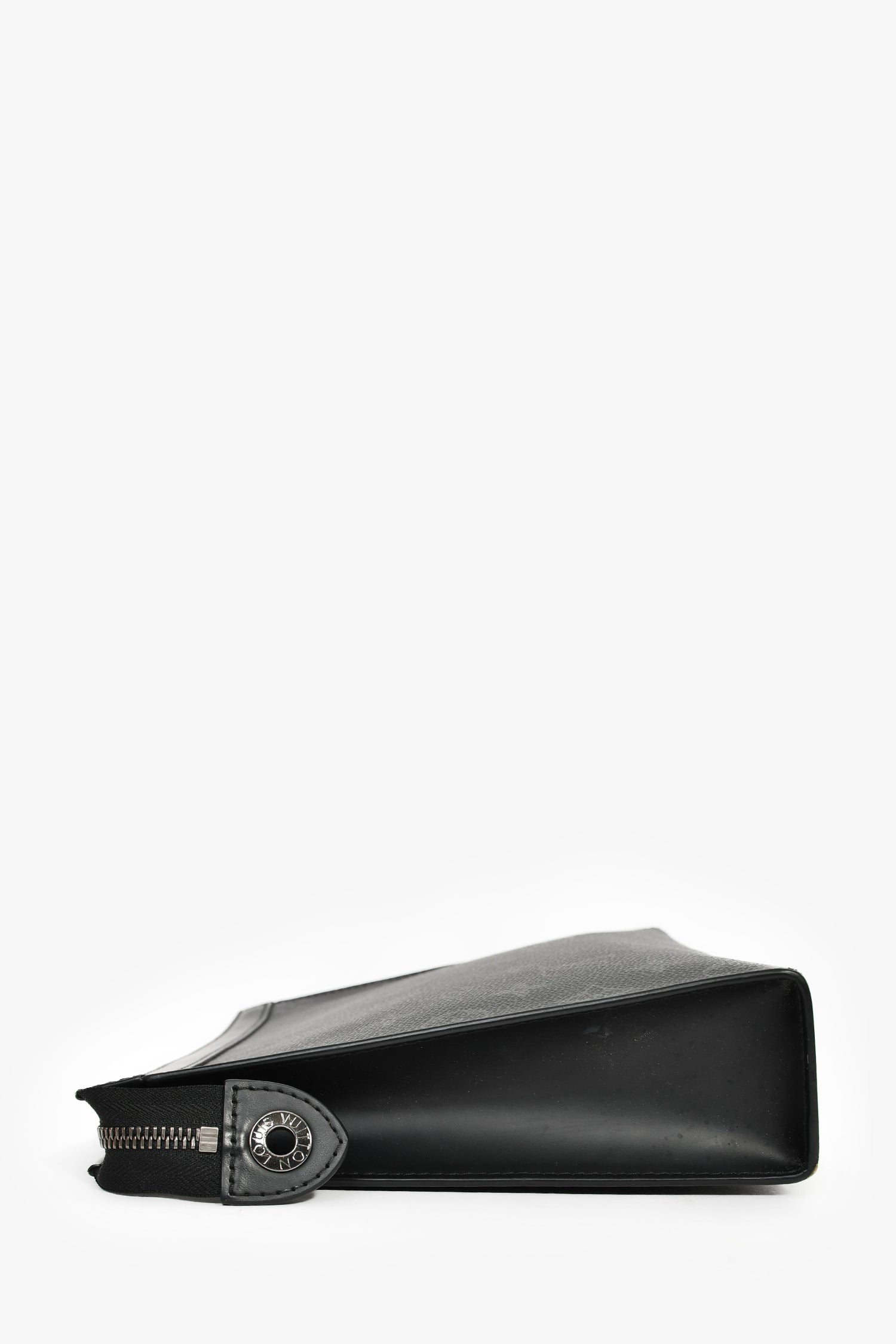 Louis Vuitton 2019 Monogram Eclipse Canvas Pochette Voyage MM
