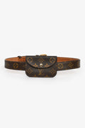 Louis Vuitton 2006 Monogram Canvas Ceinture Pochette Solo Belt Size 85/34