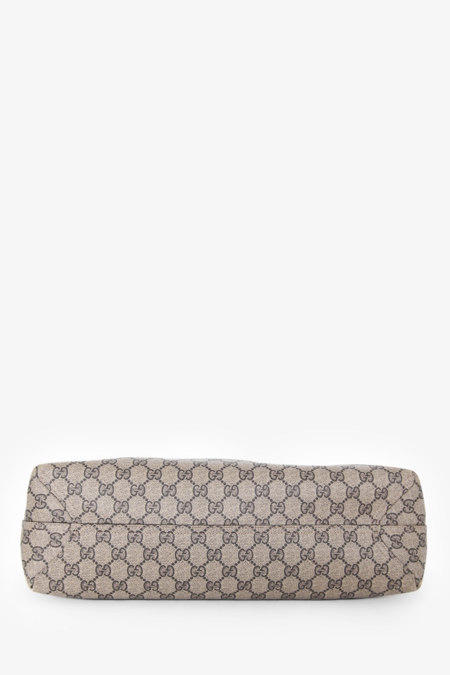 Gucci GG Supreme/Cream Leather Reversible Tote