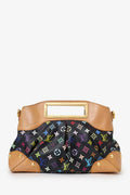Louis Vuitton Black Multicolour Judy MM Shoulder Bag