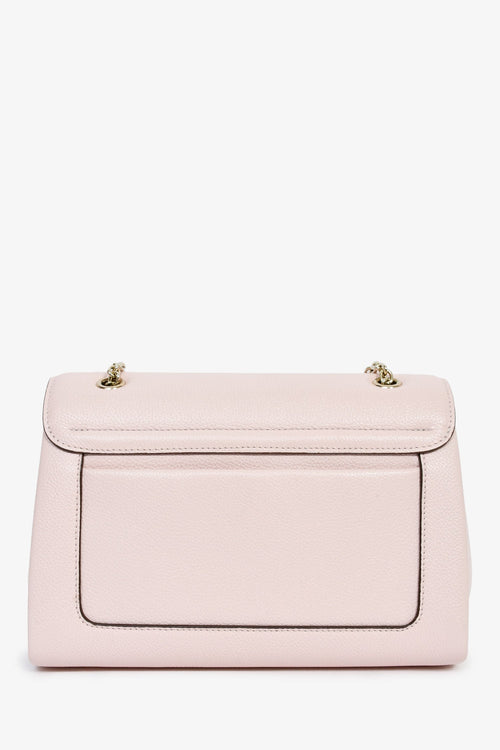 Cartier Pink Leather Small Panthere Graphique Shoulder Bag