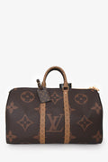 Louis Vuitton Reverse Monogram Keepall Bandoulière 45 With Strap