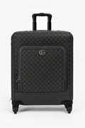 Gucci Grey Canvas GG Supreme Cabin Suitcase
