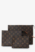 Louis Vuitton Monogram Coated Canvas Trio Toilet Pouch