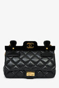 Pre-Loved Chanel™ 2016-17 Runway Black Calfskin Leather 2.55 Reissue Hanger Flap Bag
